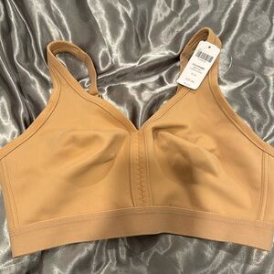 Soma Tan Wireless Bra with Adjustable Straps